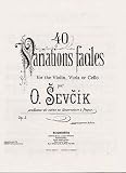 Produkt-Bild: BOSWORTH SEVCIK - 40 VARIATIONS FACILES OP.3 - ACCOMPAGNEMENT DE PIANO