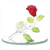 41d17 tbOjL. SL160  Loves Landing Glass Figurine Red Rose Collectible Gift