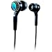 Philips SHE 8500 InEar Ohrh�rer (Goldstecker, Ohrkappen in 3 Gr��en) schwarz