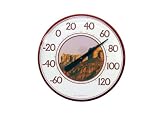 Chaney Instrument 12.5 Inch Indoor/Outdoor Thermometer, Canyons