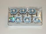 NCAA North Carolina Tar Heels Shower Curtain Hook Set
