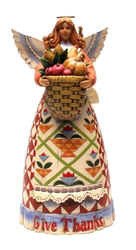 Jim Shore Angel Harvest Figurine 