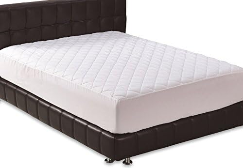 Polirias Collection Fitted Quilted Twin XL Mattress Pad - Stretches up to 15 Inch Deep Mattress Pad Cover (Twin XL)