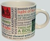 Shakespearean Insults Mug