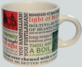 Shakespearean Insults Mug