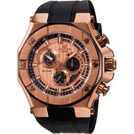 Casio #EFX510P-1AV Men's Limited Edition Gold Label Edifice Chronograph Watch