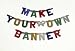 Jointed Banner Kit Primary Colors (6pks Case)