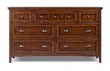 Magnussen B1398-22 Harrison Double Dresser in Deep Cherry