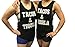 Kalifit Women's Black Tacos&Tequaila Logo Deepside Cut Tank Top