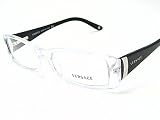 Versace - Versace 3097 Crystal/Black 459 Optical Eyeglasses Frame Size: 52-17-135