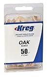 Kreg P-OAK Oak Plugs for Pockets, 50-Pack [並行輸入品]