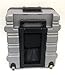 Super-Size Tool Case with Wheels and Telescoping Handle Color: Gray