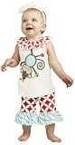 Mud Pie Baby-Girls Newborn Safari Monkey Tunic And Capri Legging Set
