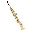 Cecilio 2Series Gold Lacquer Brass Soprano Saxophone w/ Case and Accessories