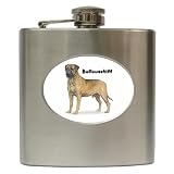 Bullmastiff Hip Flask (6 oz)