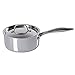 Secura Duxtop Whole-Clad Tri-Ply Stainless Steel Induction Ready Premium Cookware with Lid, 1.6-Quart