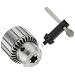 Llambrich CY Plain Bearing Heavy Duty Threaded Mount K34 Keyed Drill Chuck, 1/2"-20 Mount, 1-49/64" Chuck Diameter, 1/64"-3/8" Capacity