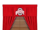 Ohio State Buckeyes MVP Valance Bright Red
