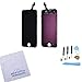 Group Vertical® Black Front Assembly LCD Display Screen Touch Digitizer Assembly for Apple iPhone 5C + TOOLS