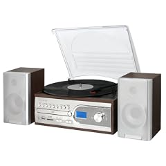 EXEMODE SD/CD/レコード オーディオシステム ER-250 シルバー