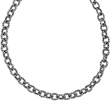 Carolyn Pollack Sterling Silver Signature Oval Link Chain Necklace - 20