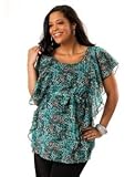 Motherhood Maternity: Plus Size Short Sleeve Scoop Neck A-line Maternity Tank Top