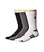 Under Armour Men's Heatgear 3-Pack Crew Graphite Socks LG 10-13 (Men's Shoe 9-12.5)