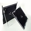 Slimline Box per 1 CD tray nero 20 pezzi