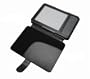 DURAGADGET Funda/Cubierta Negra Estilo Libro De Aut�ntica Piel De Napa Para Amazon Kindle Keyboard ( 3 / Graphite ) + CARGADOR DE COCHE