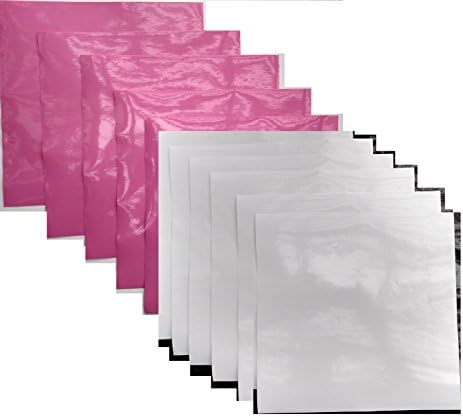 MI Vinyl Color Pack - Soft Pink, White 10-pack - 5 of each color adhesive vinyl sheets glossy - 12x12 outdoor quality