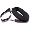 Schleppleine mit L�SBARER Handschlaufe - Basis 20 Meter (schwarz; 25 mm breit) von DOGS and MORE aus Berlin