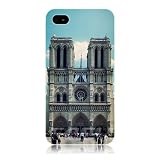 Ecell - HEAD CASE I LOVE PARIS NOTRE DAME CATHEDRAL FOR APPLE iPHONE 4 4S
