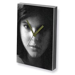CATHERINE OXENBERG - Canvas Clock (A5 - Signed by the Artist) #js003