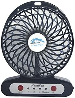 ATARTM Electric Portable PC USB &amp; Battery Operated Rechargeable Mini Fan for Outdoor Activities