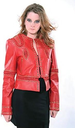 Roberto Cavali Style Leather Jacket By Kitchen Orange