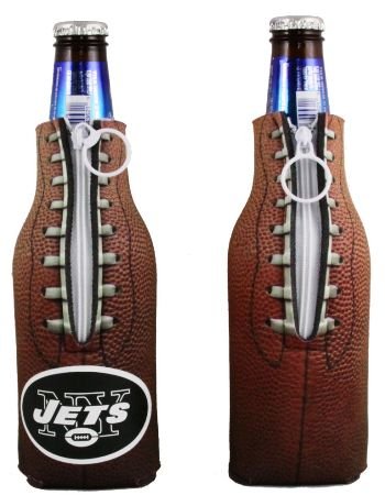 NEW YORK JETS BOTTLE COOLIE KOOZIE COOLER COOZIE