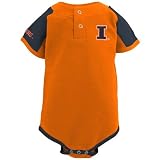 Illinois Fighting Illini Orange Infant Lead Off Creeper