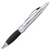 NCAA DePaul Blue Demons Brushed Silver Twist Ballpoint Pen