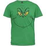 Dr. Seuss - Grinch Face Youth T-Shirt