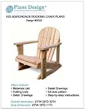 read full review Child Adirondack Rocking Chair Woodworking Plans,Trace & Cut , #ODF22