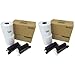 HiTi 4x6 Media for Photo Printer P520 & P520L - 2 Pack (4 Rolls & 4 Ribbons - 2 Thousand Prints Total)