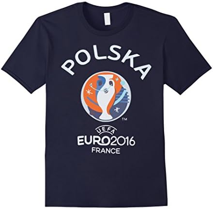 Men's EURO 2016 Poland Graphic T-Shirt 2XL Navy