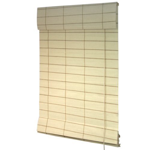 Chicology 30-Inch by 72-Inch Roman Shade, Kyoto Cappuccino