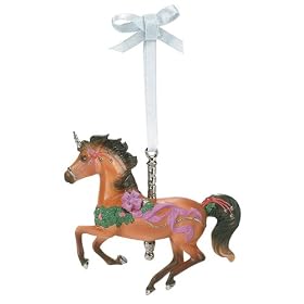 Peppermint Twist Carousel Ornament 9 Series by Breyer
