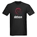 Debian Black T-Shirt