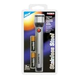 Duracell Garrity 2 AA Stainless Steel Flashlight