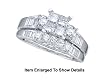 Stunning 2 Pc. Solid Gold 1.00 CTW. Genuine Diamond Bridal Set