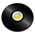 Joseph Joseph Piastra in vetro/tagliere in vinile con motivo banana