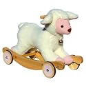 Adorable Soft Baby Sheep Ride On: Childrens Push Ride On