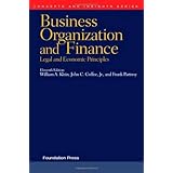 business organization and finance legal and economic principles 11th edition concepts and insights